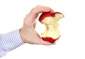 Core of an Apple Royalty Free Stock Photo
