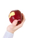 Core of an Apple Royalty Free Stock Photo