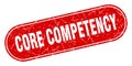 core competency sign. core competency grunge stamp. Royalty Free Stock Photo