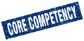 core competency stamp Royalty Free Stock Photo