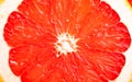 Core of grapefruit close-up Royalty Free Stock Photo