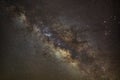 Core of Milky Way. Galactic center of the milky way