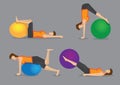 Core Strengthening Workout with Gym Ball