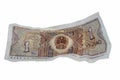 Corean banknote Royalty Free Stock Photo