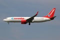 Corendon Dutch Airlines Boeing 737-800 Royalty Free Stock Photo