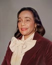 Coretta Scott King in Washington DC in 1977