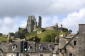 Corfe Castle Royalty Free Stock Photo