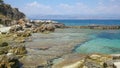 The Corfu beach.
