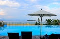 Corfu Beach Resort, Greece Royalty Free Stock Photo