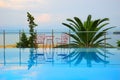 Corfu Beach Resort, Greece Royalty Free Stock Photo