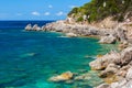 Corfu, Ermones Royalty Free Stock Photo