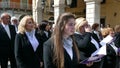 CORFU, GREECE - APRIL 6, 2018: The epitaph processions of Good Friday in Corfu.