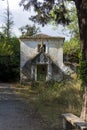 Old building in Mon Repos Palace. The villa was built as a summer residence for the British Lord High Commissioner