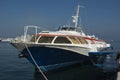 CORFU/GREECEHydrofoil in Corfu Harbour Royalty Free Stock Photo