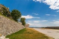 Corfu island saint george in the castle greece Royalty Free Stock Photo