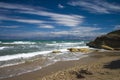 Corfu island wild beach