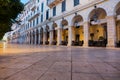 Corfu Liston Royalty Free Stock Photo