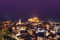 Corfu night landscape