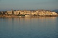 Corfu old town, Greece sunrise Royalty Free Stock Photo