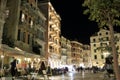 Corfu Old Town at night