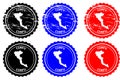 Corfu rubber stamp