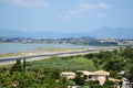 Corfu Town - airport Royalty Free Stock Photo