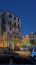 Corfu Town night Royalty Free Stock Photo