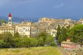Corfu town panorama, Corfu Greece Royalty Free Stock Photo
