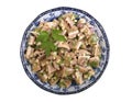 Coriander Pig Ears Salad Royalty Free Stock Photo