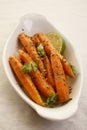 Coriander Roasted Carrots