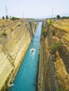 Corinth Canal Royalty Free Stock Photo