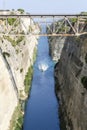 The Corinth Canal Royalty Free Stock Photo