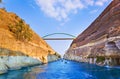 Corinth channel in Greece