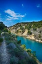 Corinth channel, Greece Royalty Free Stock Photo