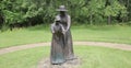 Corinth Contraband Camp Woman and Child Statue, Corinth, Mississippi Royalty Free Stock Photo