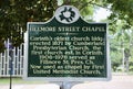 Fillmore Street Chapel Historical Marker, Corinth Mississippi