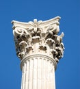 Corinthian column Royalty Free Stock Photo