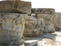 Corinthian Column Capitals Carthage Tunisia