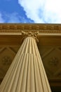 Corinthian Column With Clouds