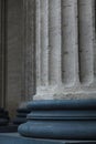 Corinthian columns close-up Royalty Free Stock Photo