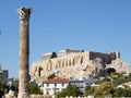 Corinthian order column of Olympian Zeus temple