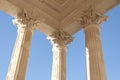 Corinthian style columns Royalty Free Stock Photo