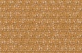 Cork board seamless pattern background, Vector texture wallpaper of pin board for notes Royalty Free Stock Photo