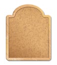 Cork Board with Wood Frame Royalty Free Stock Photo