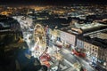 Cork City at night, Ireland, January 2022