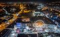 Cork City at night, Ireland, January 2022