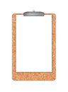 Cork memory board with hanger