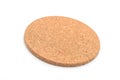 cork plate mat Royalty Free Stock Photo