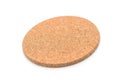 cork plate mat Royalty Free Stock Photo