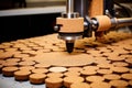 cork punching machine creating perfect circles